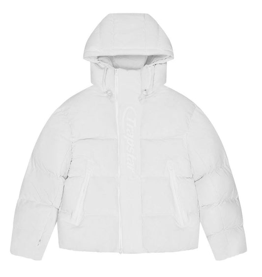 Trapstar Hyperdrive Technical Puffer - White